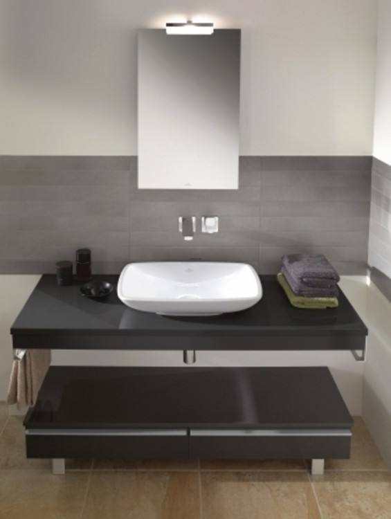 Awesome Designer Bathroom Vanity with Modern Mirrored Bathroom Vanity