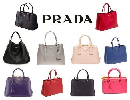 details for ce975 bda13 Prada Leather Handbag Women Tote in Gray