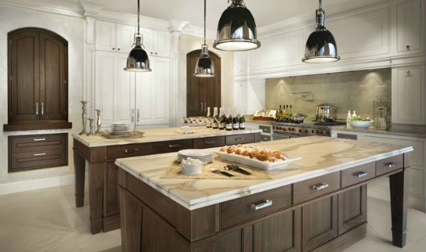 Kitchens With White Cabinets And Gray Countertops Houzz Large Transitional Kitchen Ideas Kitchen Large Transitional U Shaped Dark Wood Floor And White