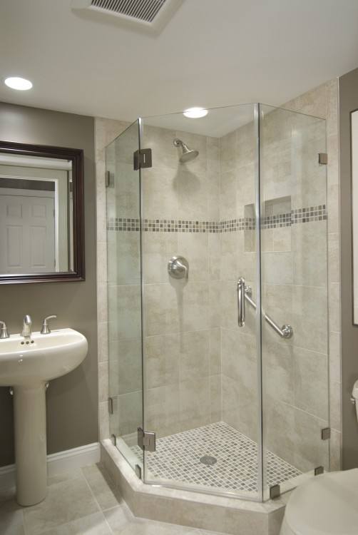 Small shower unit