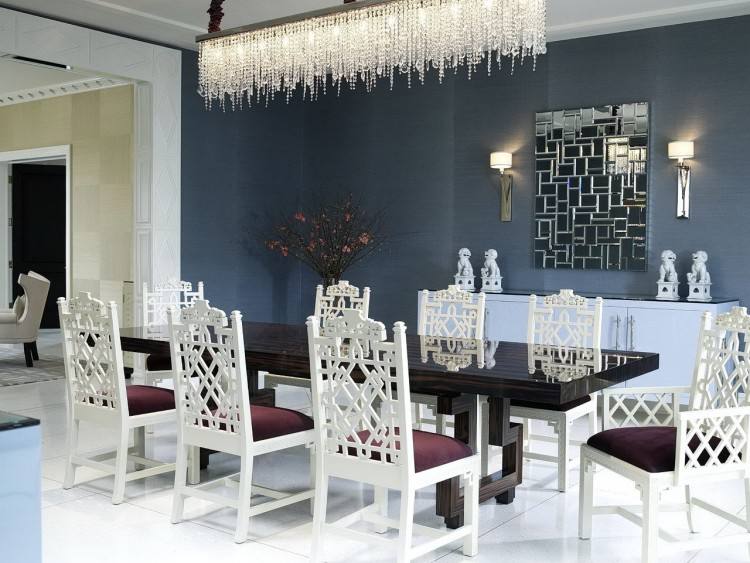 open plan kitchen dining room