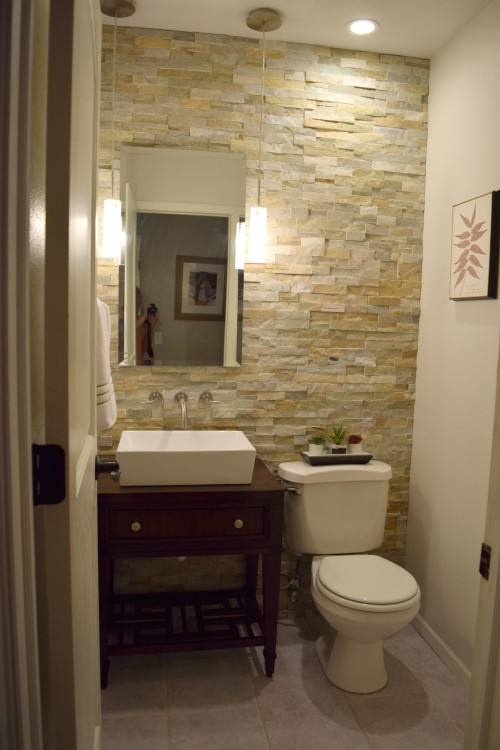 Half bath decor, Half bathroom remodel and Half bath remodel