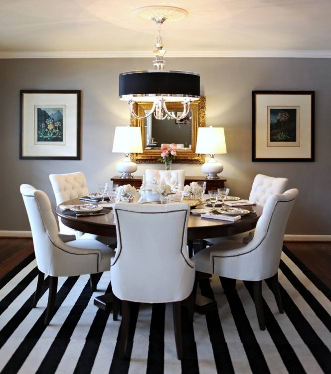 stunning modern round dining set table