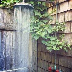 outdoor shower