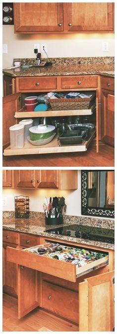 Fantastic Brown Small Kitchen Design Ideas With Wooden Cabinetry Shelves As  Kitchen Appliance