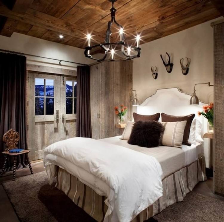 rustic bedroom decorating idea 35