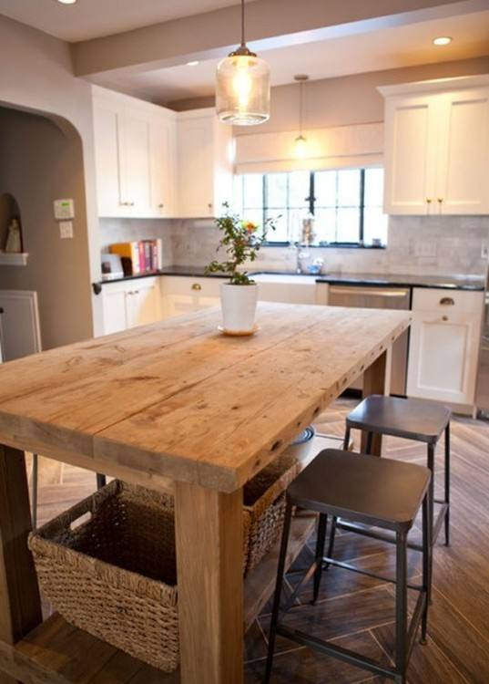 modern farmhouse kitchen ideas table sets