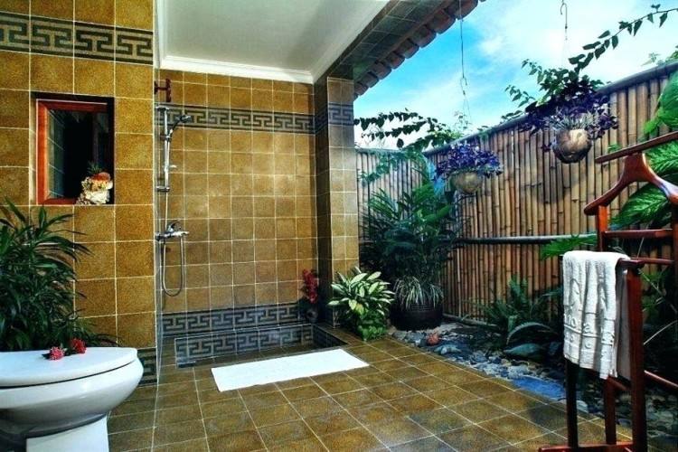 outdoor shower