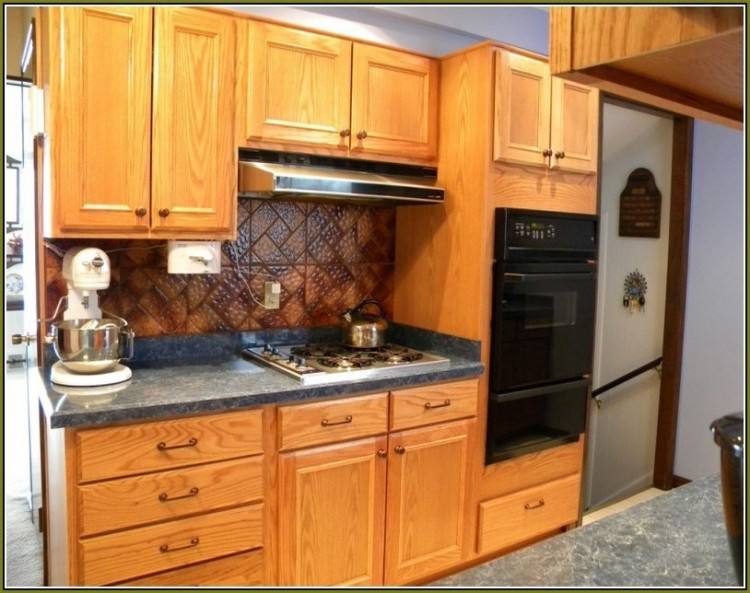 Kitchen White Cabinets & Gray Walls