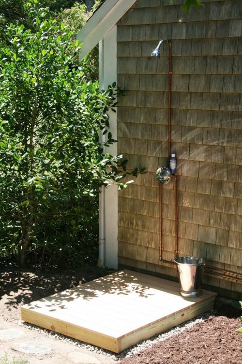 outdoor shower enclosure cape