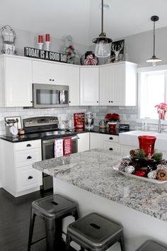 Red Accent Kitchen Ideas Red And Black Kitchen Accessories throughout The Most Amazing red and black