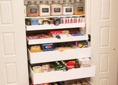 How to organize your kitchen cupboards and shelves to have clean counter  space