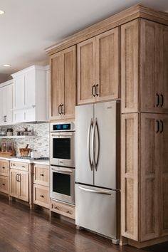 Cherry Shaker Kitchen Cabinet