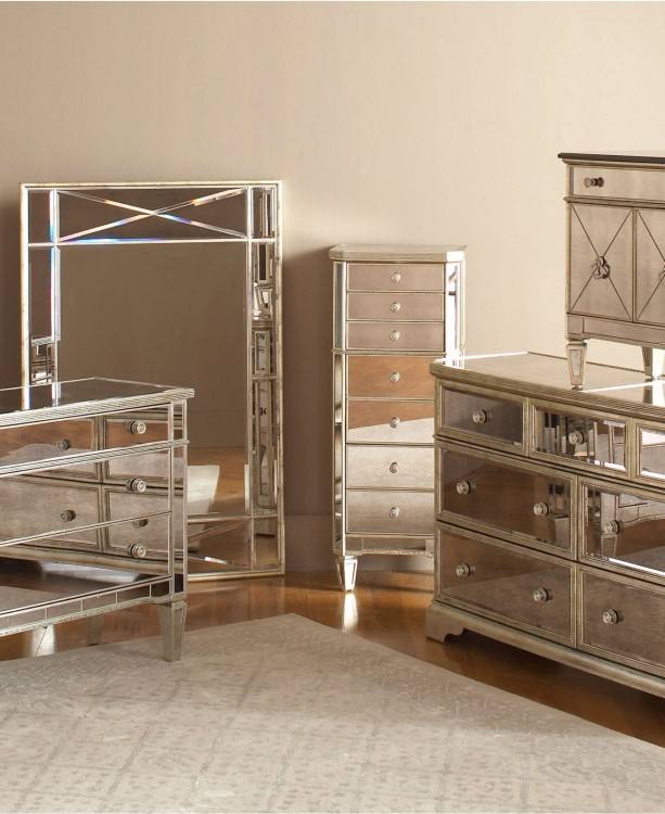 Mirrored Furniture · Mirrored Dresser · Mirrored Bedroom