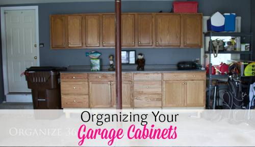 kitchen cabinets in garage