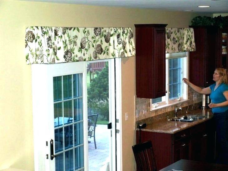 Valances are a popular kitchen window  treatment idea