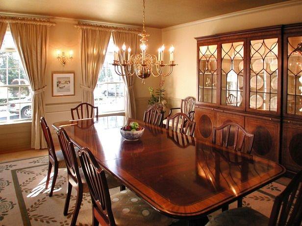 victorian dining room