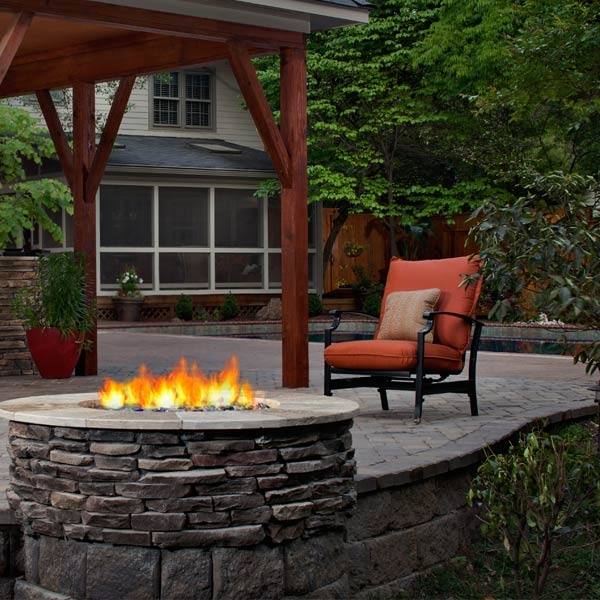 Cozy outdoor living space! #outdoorliving homechanneltv