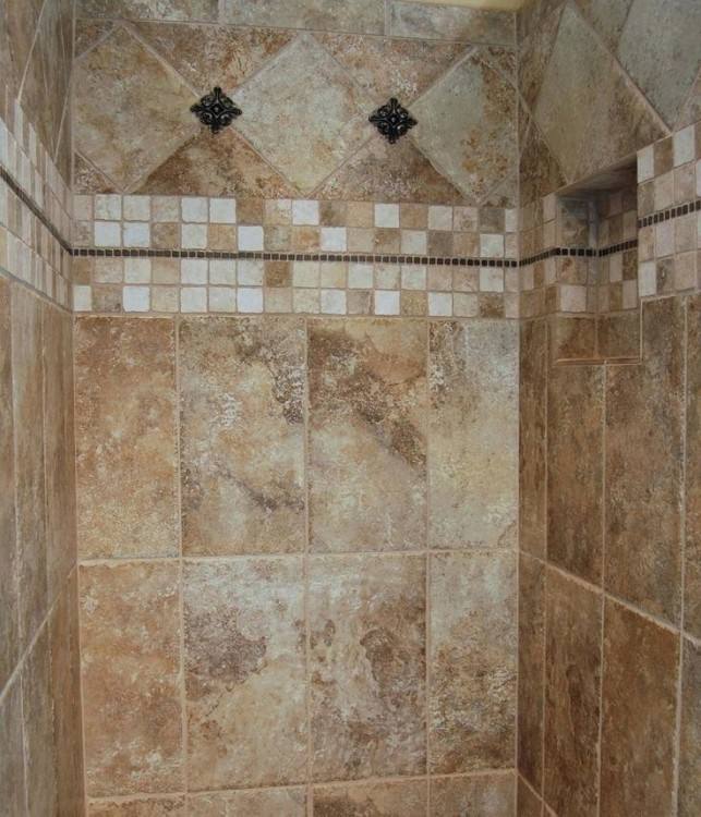 Bathroom tiling ideas with beautiful design ideas which gives a natural sensation for comfort of bathroom