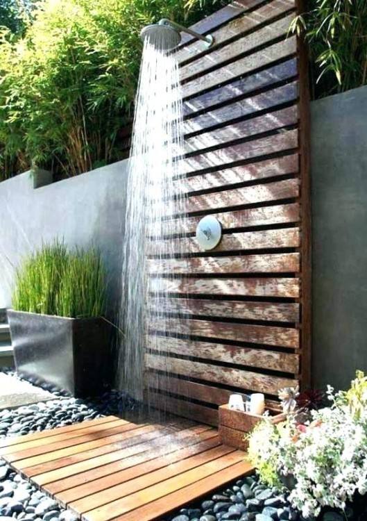 Pool Houses, Outdoor Showers, Outdoor Shower Enclosure, Outside