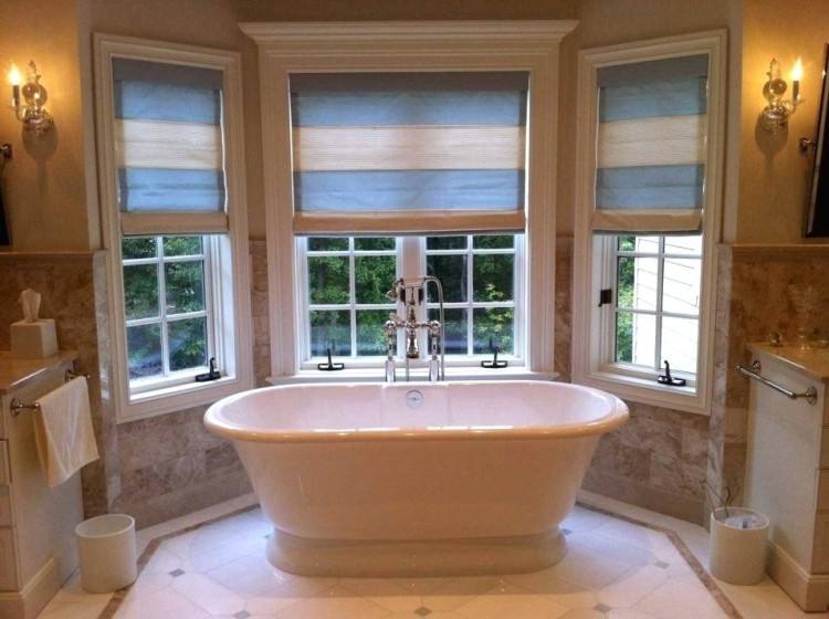 bathroom window valance ideas