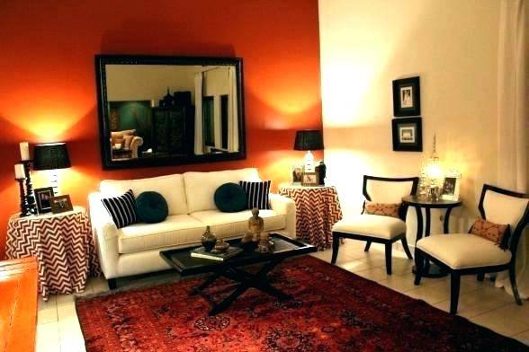 orange bedroom