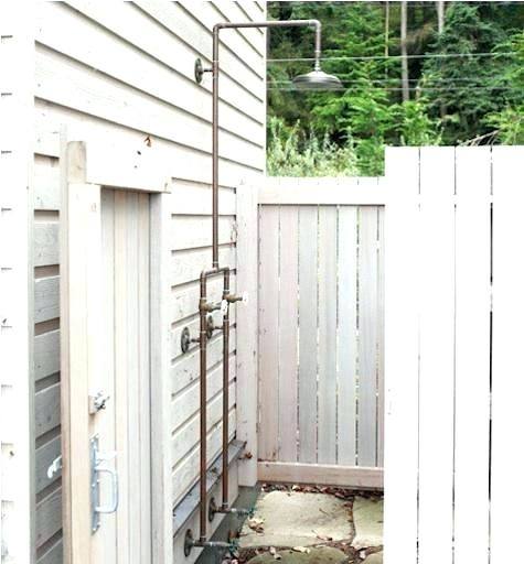 Beach House Outdoor shower