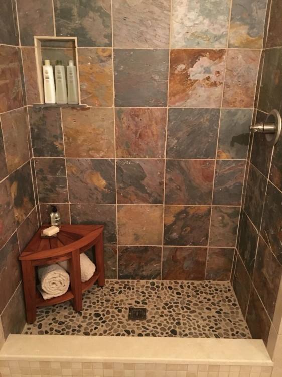 River Rock Bathroom Rock Tile Bathroom Rock Tile Shower Best River Rock Shower Ideas On River Rock Natural Rock Bathroom Tile River Rock Bathroom Shower