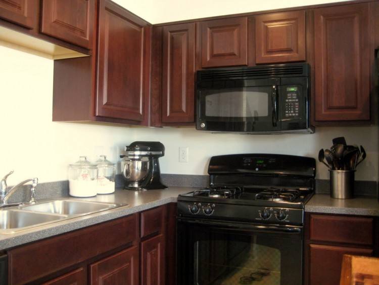 Full Size of Painted Kitchen Cabinets With Black Appliances Black Dreaming White Kitchen Cabinets Painted Black