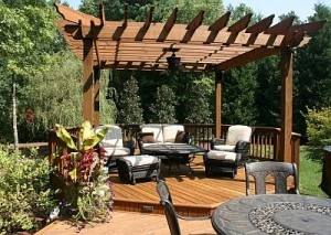 covered outdoor patio