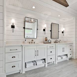 small white cabinet for bathroom this colorful small gray bathroom makeover can be done in just
