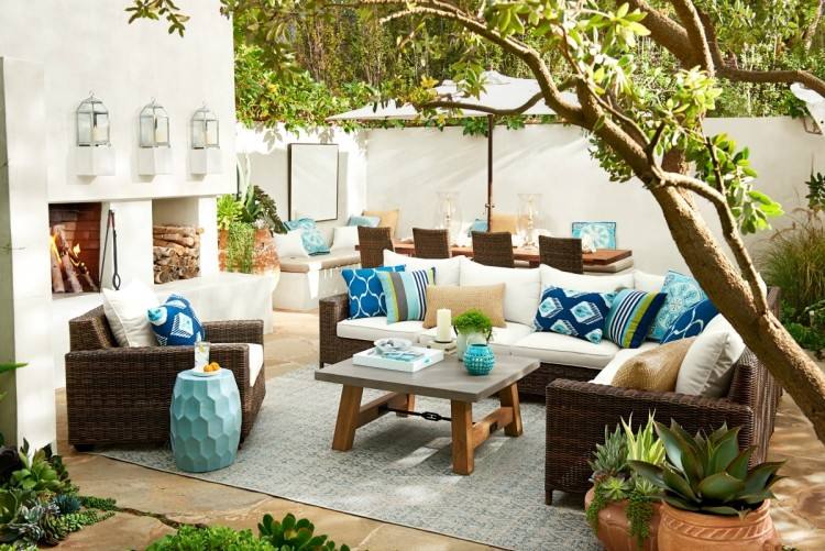 A small city balcony gets a makeover with outdoor furniture, plants, and accessories! You don't need an entire backyard to enjoy a little slice of the