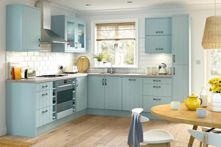 This kitchen area has been outfitted with upgraded Hallmark Artic white kitchen cabinets