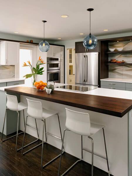 Great ideas for accessories above upper kitchen cabinets