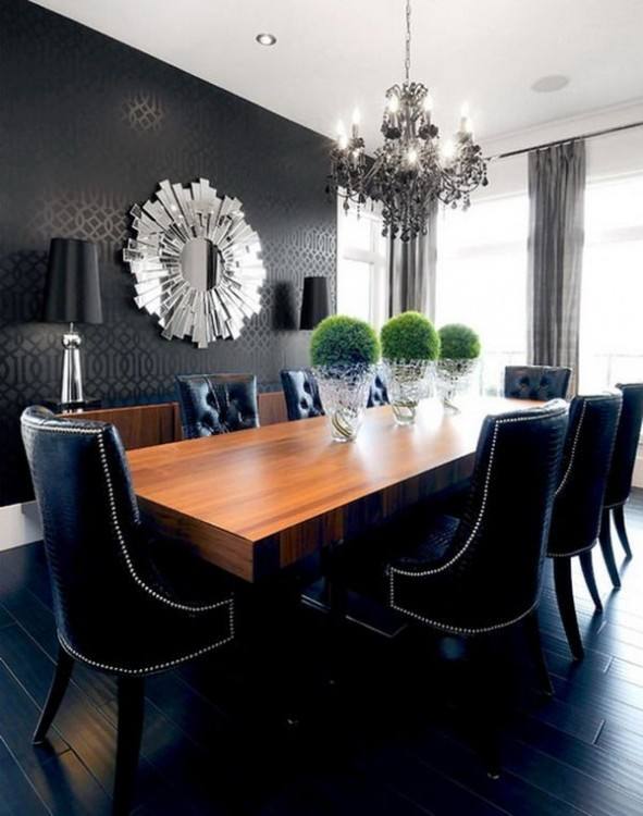 Dr Rm Brynwood Reg Blk Black Brynwood Black Pc Round Dining Ideal Black Dining Room Table