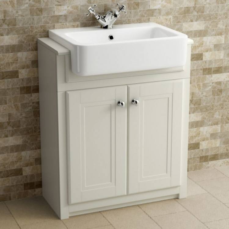 small corner vanity unit