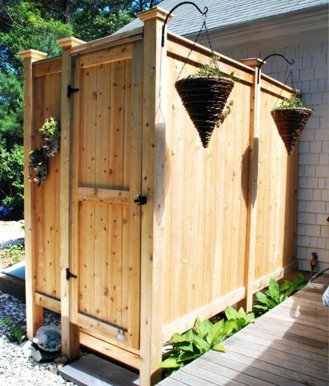 shower kit deluxe cape cod outdoor baby venues town stall cedar