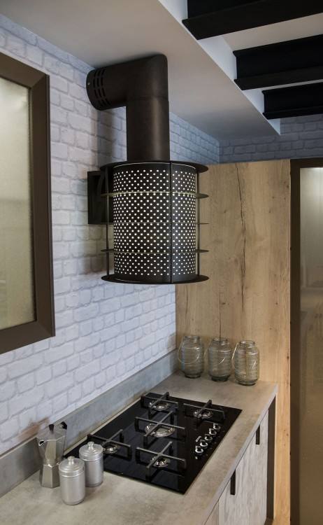 This stunning urban kitchen in Toronto, Ontario, is a cool Ikea design that transforms a kitchen into aesthetically pleasing yet functional design