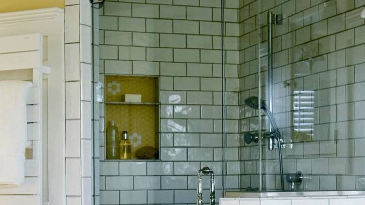 corner shower tile ideas