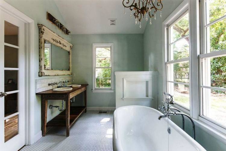 Paint Colors Farmhouse Bathroom Ideas