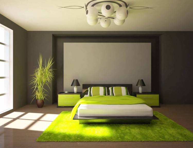 green bedroom ideas