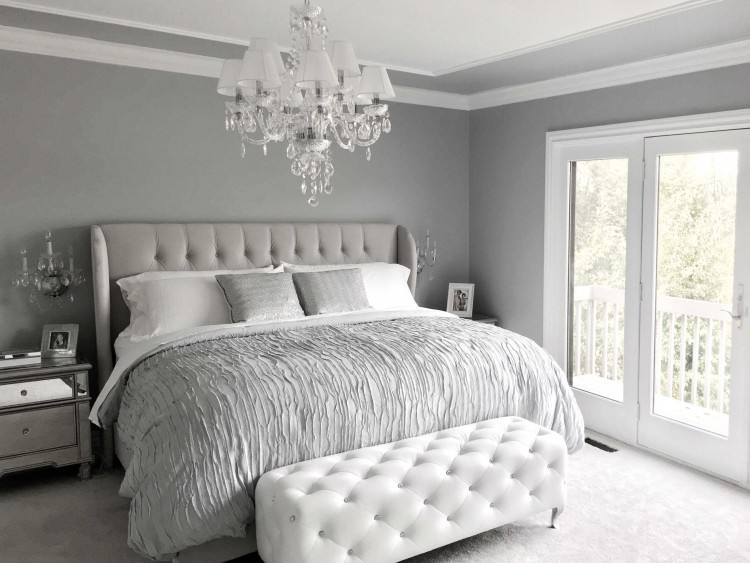 pink and silver bedroom ideas