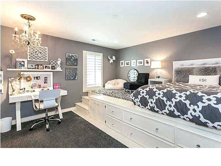 20 Stylish Teenage Girls Bedroom Ideas Home Design Lover for Ideas For Teenage Girl Bedroom