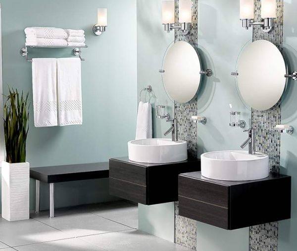 bathroom interior ideas with flowers and plants ideal for summer in vase