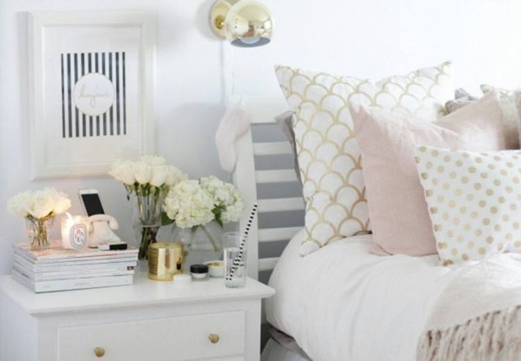 pink and gold room decor rose gold bedroom