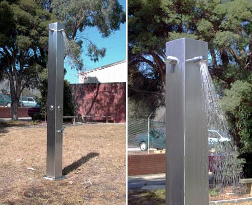 outdoor shower