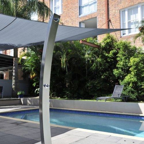 freestanding outdoor shower hot and cold water shower with freestanding outdoor shower kits australia