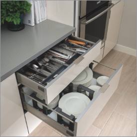 pull out cabinet drawers nice kitchen