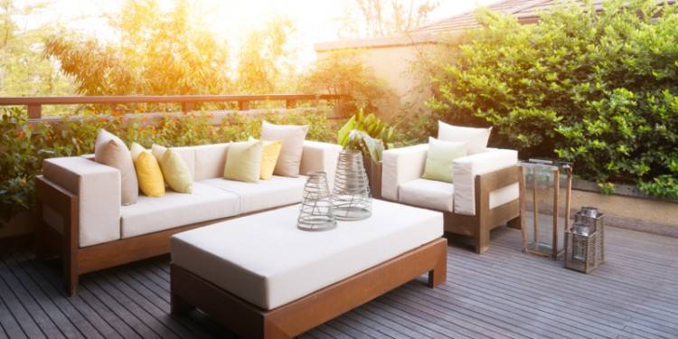 your outdoor living space can be just as luxurious as your indoor living room