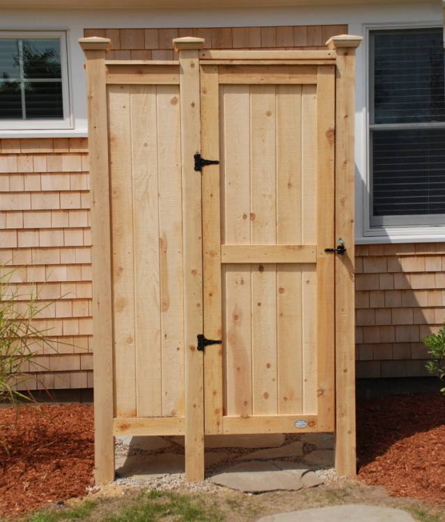 Murdock Outdoor Shower at Long Beach, Long Island,